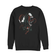 Men's Marvel Venom Alien Symbiote Duo  Adult Sweatshirt