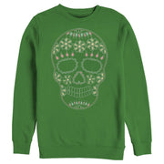 Men's Lost Gods Halloween Sugar Skull  Adult Sweatshirt