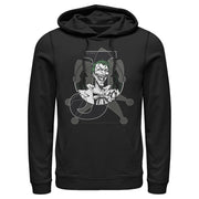 Men's Batman Joker Symbol  Adult Pull Over Hoodie