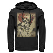 Men's Star Wars Samurai Stormtrooper Scene  Adult Pull Over Hoodie