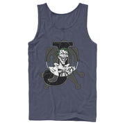 Men's Batman Joker Symbol  Adult Tank Top