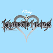 Men's Kingdom Hearts 1 Game Logo  Adult T-Shirt