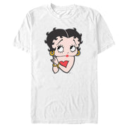 Men's Betty Boop Glam Betty  Adult T-Shirt