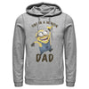 Men's Despicable Me Dave One in a Minion Dad  Adult Pull Over Hoodie