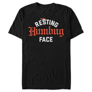 Men's Lost Gods Resting Humbug Face  Adult T-Shirt