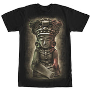 Men's Aztlan Aztec Sculpture  Adult T-Shirt