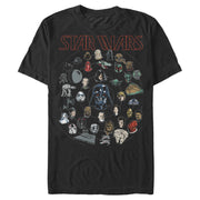 Men's Star Wars Everything In The Galaxy Leads Back To Vader  Adult T-Shirt