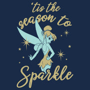 Men's Peter Pan Peter Pan Tinker Bell 'Tis the Season to Sparkle  Adult T-Shirt