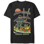 Men's NASA Mars Farmers Wanted  Adult T-Shirt