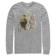 Men's Marvel Eternals Gilgamesh and Thena Duo  Adult Long Sleeve Shirt