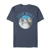 Men's Star Wars The Last Jedi Porg Circle  Adult T-Shirt