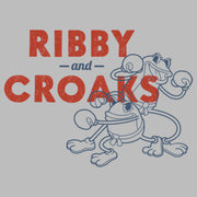 Men's Cuphead Ribby and Croaks Ready to Box  Adult T-Shirt