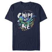 Men's Luca Swim With Me  Adult T-Shirt