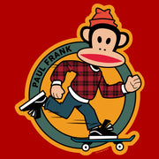 Men's Paul Frank Julius Skateboarding  Adult T-Shirt