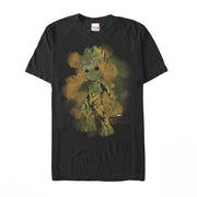 Men's Marvel Guardians of the Galaxy Vol. 2 Groot Smudge  Adult T-Shirt