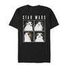 Men's Star Wars The Last Jedi Porg Box  Adult T-Shirt