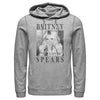 Men's Britney Spears Classic Star Frame  Adult Pull Over Hoodie