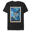 Men's Star Wars: The Mandalorian Ready For Adventure Poster  Adult T-Shirt