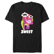 Men's Blow Pop Life is Sweet Balloon  Adult T-Shirt