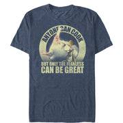 Men's Ratatouille Be Great Quote  Adult T-Shirt