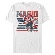 Men's Nintendo Super Mario Soccer 1985  Adult T-Shirt