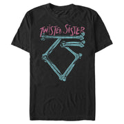 Men's Twisted Sister Neon Logo  Adult T-Shirt