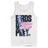 Men's Birds of Prey Cartoon Logo  Adult Tank Top