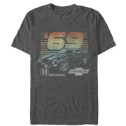 Men's General Motors Chevrolet 69 Camaro  Adult T-Shirt