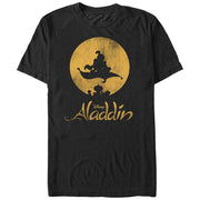 Men's Aladdin Magic Carpet Ride Silhouette  Adult T-Shirt