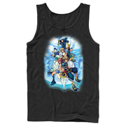 Men's Kingdom Hearts 2 Box Art  Adult Tank Top