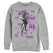 Men's Batman Joker Ha Ha  Adult Sweatshirt