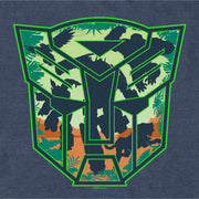 Men's Transformers: Rise of the Beasts Autobot Jungle Logo  Adult T-Shirt