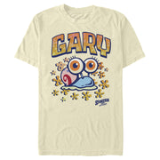 Men's SpongeBob SquarePants Sponge on the Run Baby Snail Gary  Adult T-Shirt