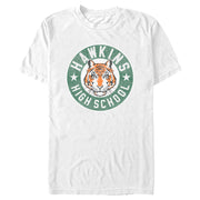 Men's Stranger Things Retro Hawkins High School Tiger Mascot  Adult T-Shirt