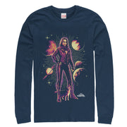 Men's Marvel Captain Marvel Goose Partners  Adult Long Sleeve Shirt