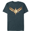 Men's Marvel Captain Marvel Star Symbol Costume  Adult T-Shirt