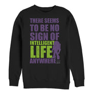 Men's Toy Story No Intelligent Life Anywhere  Adult Sweatshirt