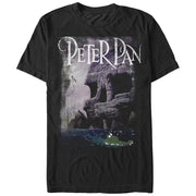 Men's Peter Pan Skull Rock  Adult T-Shirt