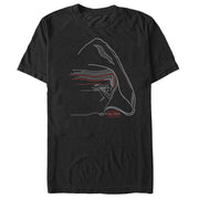 Men's Star Wars The Force Awakens Kylo Ren Art  Adult T-Shirt