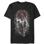 Men's Aztlan Moctezuma  Adult T-Shirt