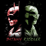 Men's The Batman Riddler Back to Back  Adult T-Shirt