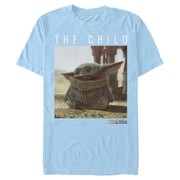 Men's Star Wars: The Mandalorian The Child Frame  Adult T-Shirt