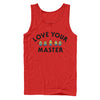 Men's Despicable Me Minion Love Master  Adult Tank Top