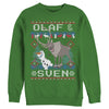 Men's Frozen Ugly Christmas Olaf Sven  Adult Sweatshirt