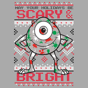 Men's Monsters Inc Mike Wazowski Holidays  Adult T-Shirt