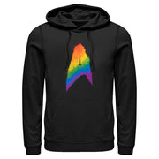 Men's Star Trek: Discovery Pride Delta Insignia  Adult Pull Over Hoodie