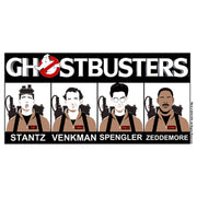 Men's Ghostbusters The Team Line Up  Adult T-Shirt