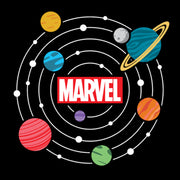 Men's Marvel Solar System Logo  Adult Sweatshirt