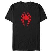 Men's Spider-Man: Across the Spider-Verse Spray Paint Spider Logo  Adult T-Shirt