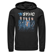 Men's NSYNC Band Pose  Adult Pull Over Hoodie